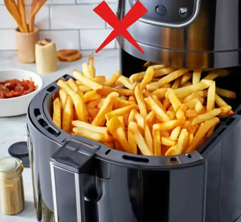 Separated Fries in air_fryer
